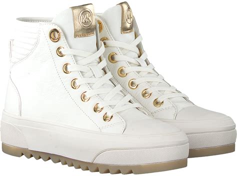 witte michael kors sneakers sale|michael kors high heel sneakers.